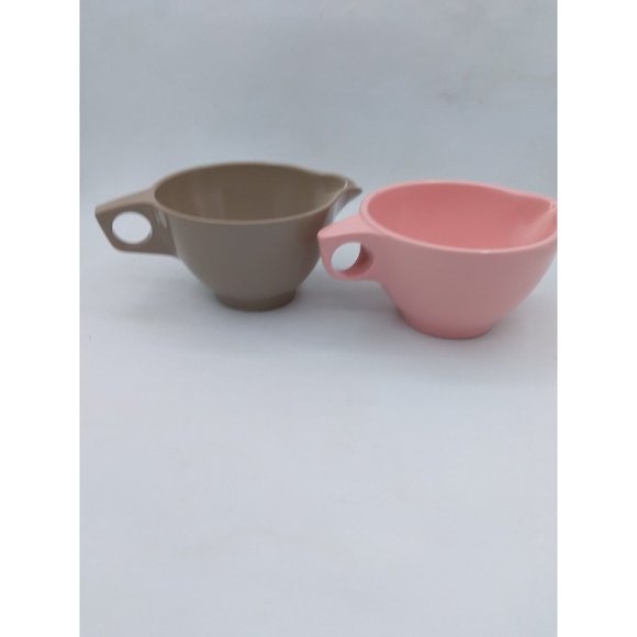 Vtg. MCM Atomic Melmac Marcrest/ Boonton 11 Melamine Cups 2 Creamers Bundle READ - Picture 16 of 16